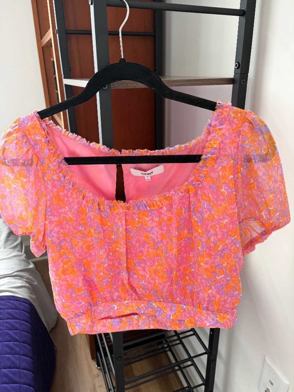 Likely crop blouse